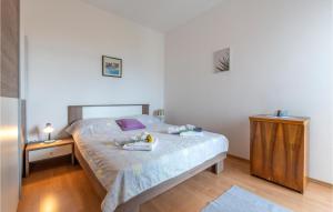 Postel nebo postele na pokoji v ubytování Holiday Apartment Suhi Potok 07