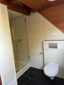 Et badeværelse på Ferienappartements Thomas Heindl + 13 billeder