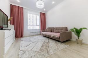 Χώρος καθιστικού στο Golden apartments
