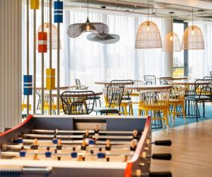 Restaurace v ubytování ibis budget Morlaix