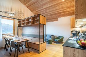 Kuchyň nebo kuchyňský kout v ubytování SWISSPEAK Resorts Thyon 4 Vallées