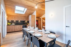 Kuchyň nebo kuchyňský kout v ubytování SWISSPEAK Resorts Thyon 4 Vallées