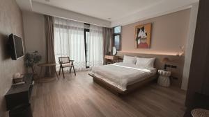 TV a/nebo společenská místnost v ubytování Good Day B&B