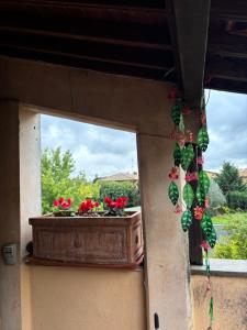Balkón nebo terasa v ubytování Terrazza dei fiori