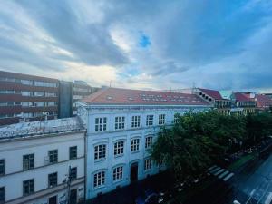 Budova, v ktorej sa apartmán nachádza