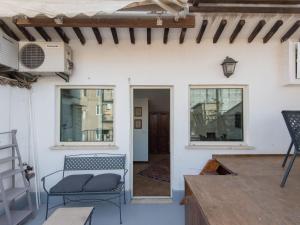 A seating area at Navona penthouse