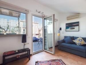 A seating area at Navona penthouse