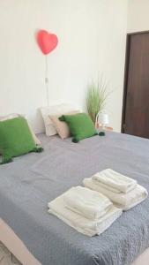 Postel nebo postele na pokoji v ubytování Cantinho do Solaqua