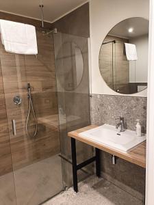 Koupelna v ubytování Casa Tua
