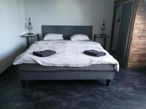 Posteľ alebo postele v izbe v ubytovaní Apartamenty Sielawa