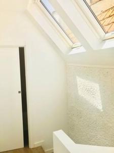 Koupelna v ubytování Cantinho do Mercado