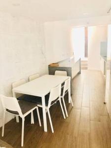 Posezení v ubytování Cantinho do Mercado