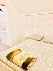 Postel nebo postele na pokoji v ubytování Cantinho do Mercado