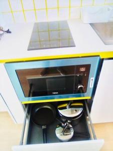 Dapur atau dapur kecil di Cantinho da Palmeira III