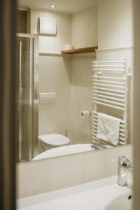 A bathroom at Pension Baranekhof - accommodation in nature - Baranek Resorts