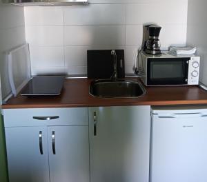 Kuchyň nebo kuchyňský kout v ubytování Casas Rurales Manolo