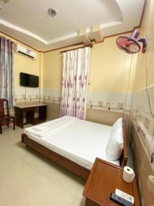 TV a/nebo společenská místnost v ubytování Thanh Tâm Hotel