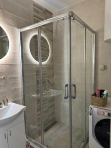 Koupelna v ubytování Apartman Petrovic + 22 fotografií