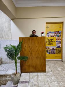 Vstupní hala nebo recepce v ubytování Antique Pyramids Inn + 37 fotografií