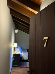 Postel nebo postele na pokoji v ubytování Guesthouse Lousios