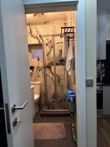 Vannituba majutusasutuses Aconchego da Mutamba