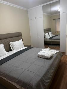 Postel nebo postele na pokoji v ubytování Aconchego da Mutamba