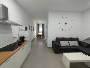 Kuchyň nebo kuchyňský kout v ubytování Apartamentos Lucia Algodonales