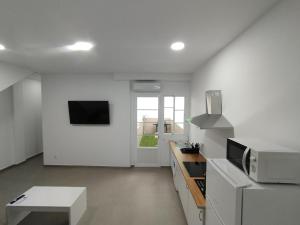 Kuchyň nebo kuchyňský kout v ubytování Apartamentos Lucia Algodonales