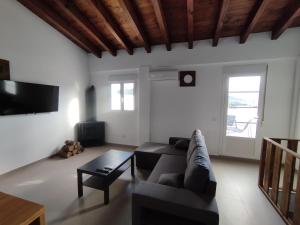TV a/nebo společenská místnost v ubytování Apartamentos Lucia Algodonales