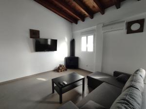 TV a/nebo společenská místnost v ubytování Apartamentos Lucia Algodonales