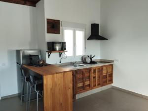 Kuchyň nebo kuchyňský kout v ubytování Apartamentos Lucia Algodonales