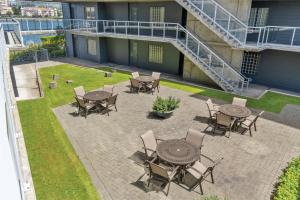 Balkón nebo terasa v ubytování WorldMark Victoria