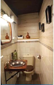 Ένα μπάνιο στο Casa La Fuente