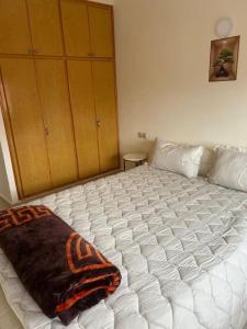 Postel nebo postele na pokoji v ubytování appartement confortable
