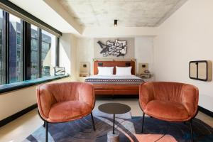 Posezení v ubytování Moxy Miami Wynwood