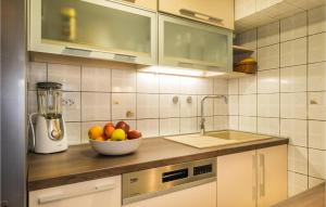 Kuchnia lub aneks kuchenny w obiekcie Beautiful Home In Bedenica With Sauna