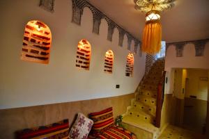 Posezení v ubytování Riad marrakesh peace