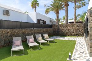 Zahrada ubytování Casa Maresia, Playa Bastian