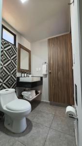 Koupelna v ubytování Rancho La Luna Resort