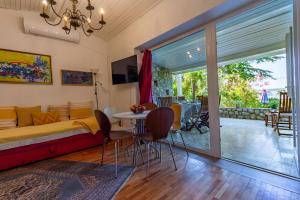 Posezení v ubytování Apartment Seneca