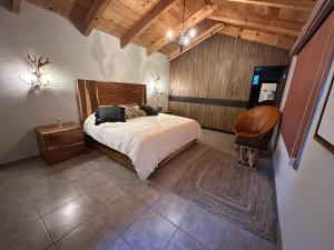 Postel nebo postele na pokoji v ubytování Rancho La Luna Resort