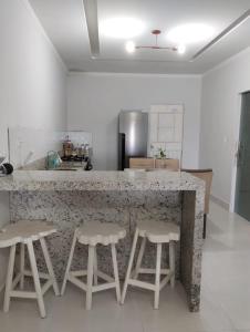 Η κουζίνα ή μικρή κουζίνα στο Casa Seu Golinha