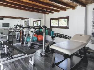 Γυμναστήριο ή/και όργανα γυμναστικής στο Villa in Ibiza with Stunning Sea Views