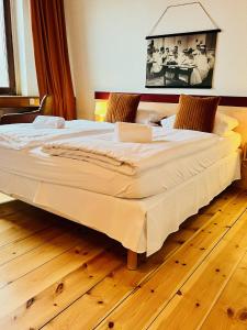 Postel nebo postele na pokoji v ubytování Hotel Nest