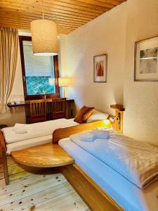 Postel nebo postele na pokoji v ubytování Hotel Nest