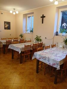 Restaurace v ubytování Dom Brama Mazur