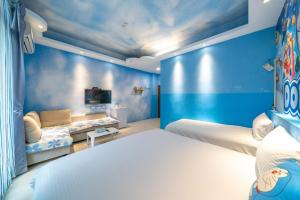 Postel nebo postele na pokoji v ubytování Sunshine B&B