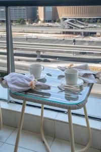 Een balkon of terras bij Frank Porter - Madina Tower