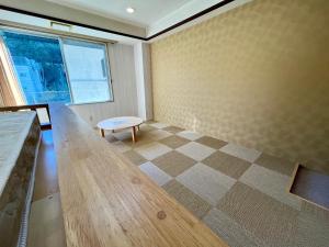 Posezení v ubytování Yuzawa house2