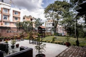 Zahrada ubytování Sinpa Home Pilachhen